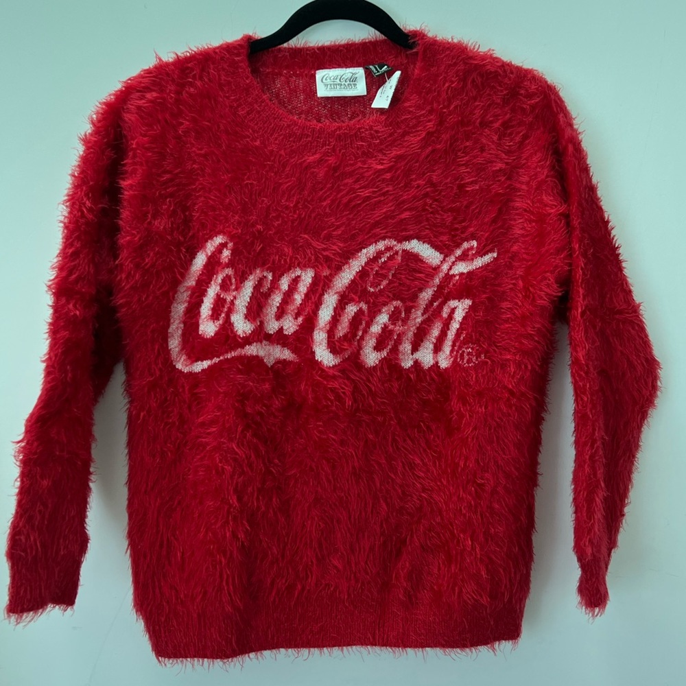 VINTAGE COCA COLA CREWNECK SWEATER
